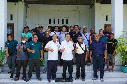 Kunjungan Mantan Gubernur Bali Bapak Mangku Pastik